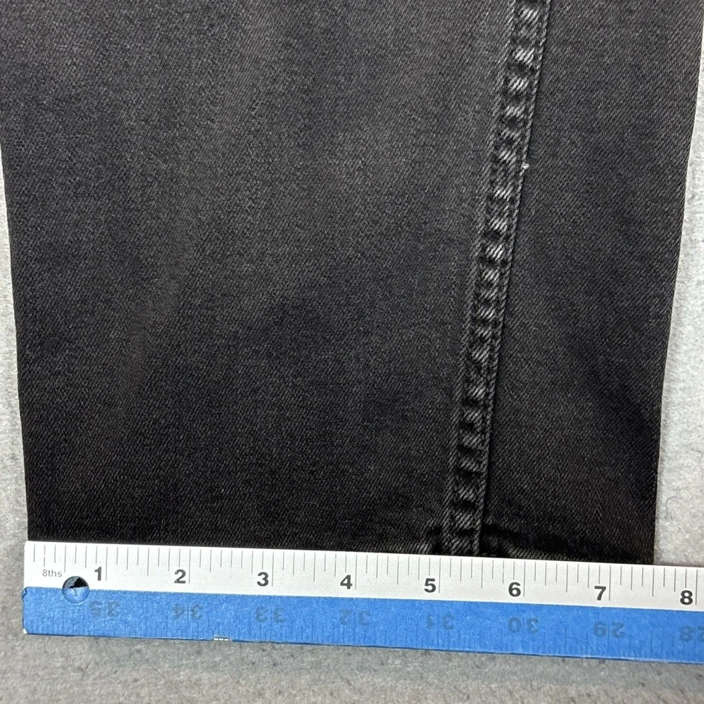 Levi's 559 Mens Relaxed Straight Fit Jeans 34X34 (33x31)‎ Black Stretch Denim